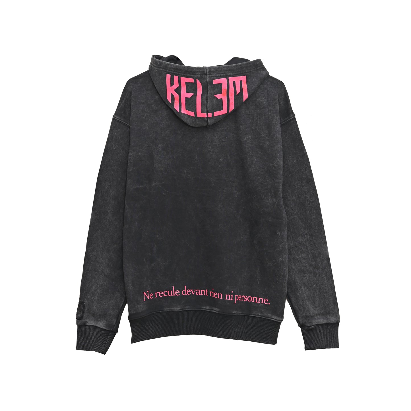 Hoodie - Xabi Acid Pink